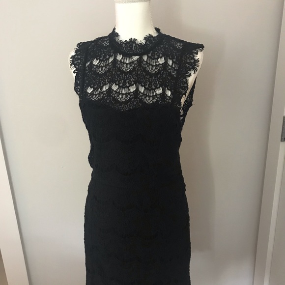 NWT Gorgeous Free People Black Dress - Picture 6 of 8